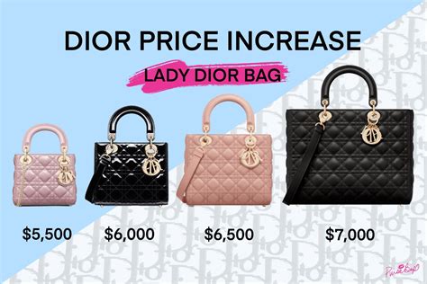 dior bag price in paris|dior bag price list.